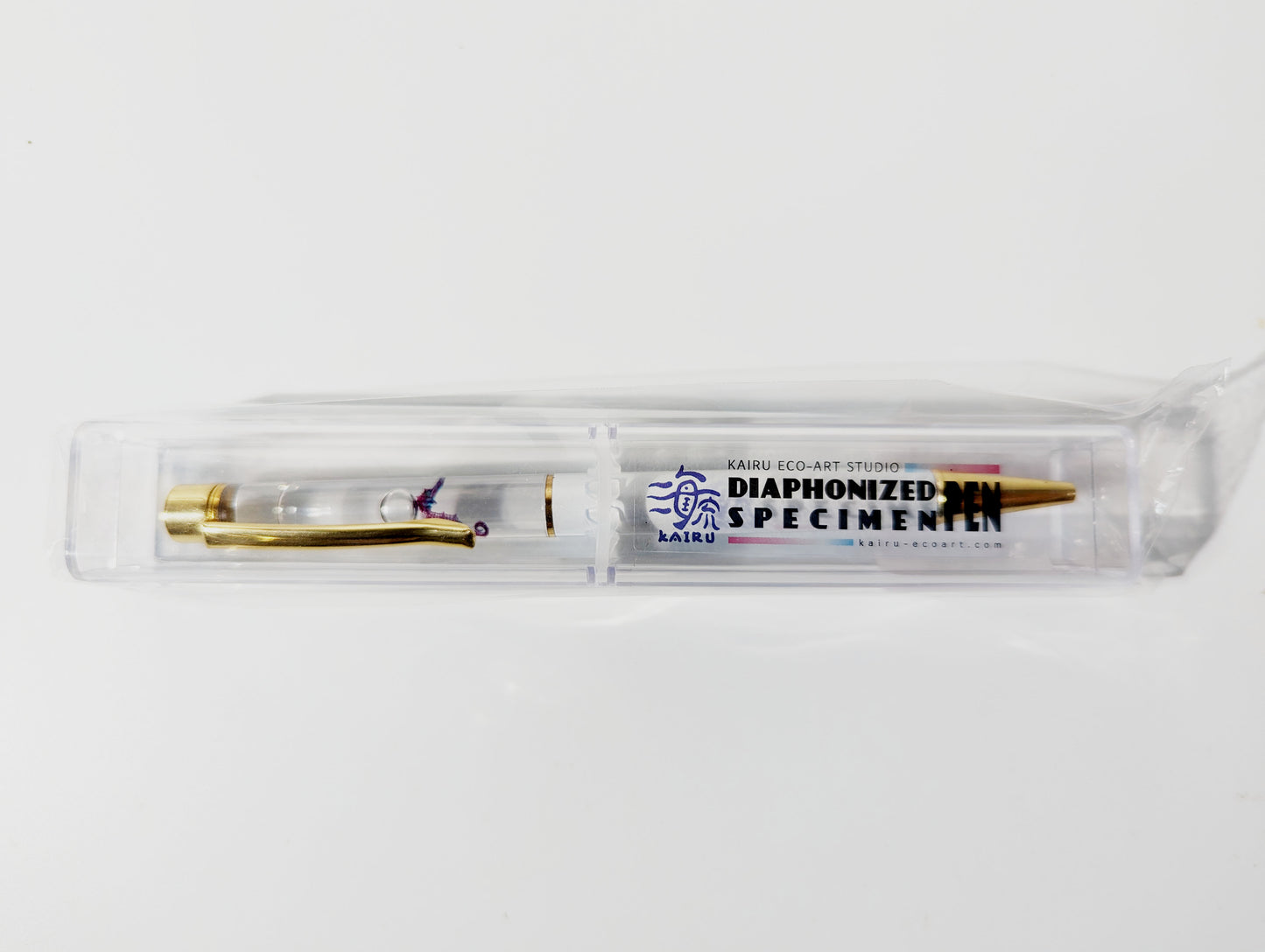 KAIRU ECO-ART STUDIO Diaphonization Specimen Pen for Teen Animal Lover(Ponyfish)(海外販售限定)